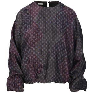 Dries Van Noten, Dames, Blouses & Shirts, Veelkleurig, Maat: S