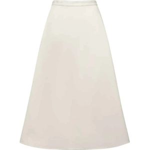 Moncler, Dames, Rokken, Beige, Maat: 4XS Katoen,