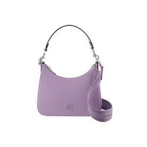 Coach Leather shoulder-bags , Purple , Dames , Maat: ONE Size