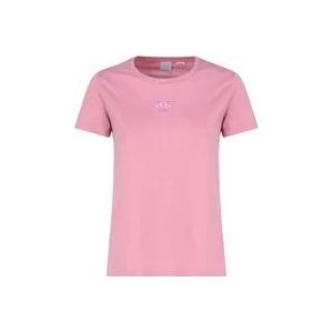 Pinko Katoenen T-shirts en Polos , Pink , Dames , Maat: M