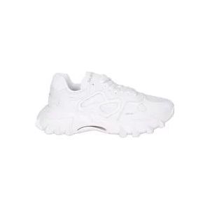 Balmain Witte Sneakers Stijlvol Ontwerp , White , Heren , Maat: 39 EU