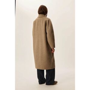 Des Petits Hauts, Dames, Mantels, Beige, Maat: S Wol,