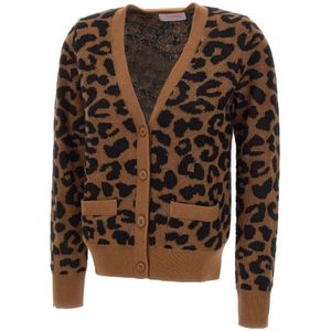 Sun68, Dames, Truien, Veelkleurig, Maat: S Katoen,