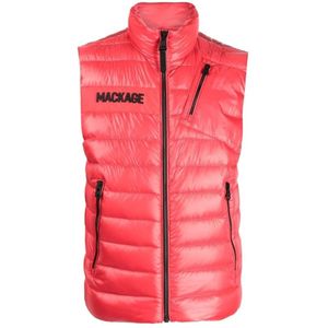 Mackage, Heren, Jassen, Rood, Maat: L Polyamide,