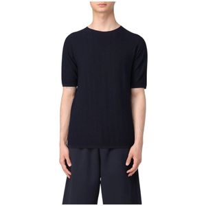 Giorgio Armani, Heren, Tops, Blauw, Maat: 2XL