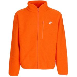 Nike, Heren, Sport, Oranje, Maat: S Fleece,