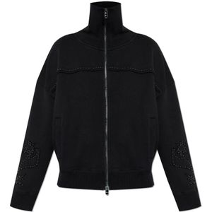 Zadig & Voltaire, Dames, Sweatshirts & Hoodies, Zwart, Maat: XS Katoen,