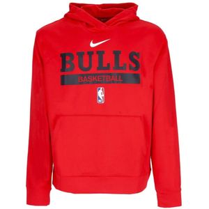 Nike - Chicago Bulls Hoodie Tech Fleece Sweatshirt - Zwart - Polyester