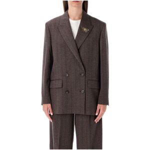 Golden Goose, Dames, Jassen, Bruin, Maat: XS Wol,