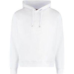 Dsquared2, Heren, Sweatshirts & Hoodies, Wit, Maat: 2XL Katoen,