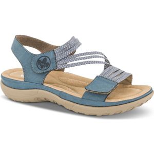 Rieker, Dames, Schoenen, Blauw, Maat: 37 EU Leer,