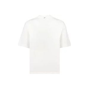 Burberry Katoenen T-shirt met korte mouwen , White , Heren , Maat: S