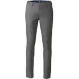 MEYER - Chino - Grijs - Regular Fit - Katoen - Lang/maxi