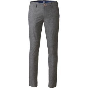MEYER - Chino - Grijs - Regular Fit - Katoen - Lang/maxi