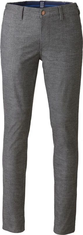 MEYER - Chino - Grijs - Regular Fit - Katoen - Lang/maxi