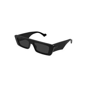 Gucci Zwarte zonnebril Gg1331S , Black , Heren , Maat: 54 MM