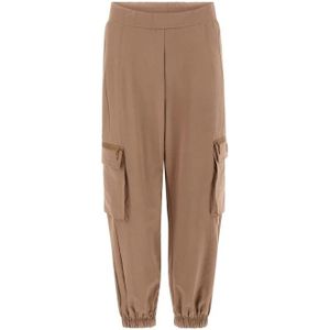 Guess, Heren, Broeken, Bruin, Maat: XS Polyamide,