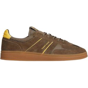TOMMY JEANS - THE GREENWICH EDGE SUEDE - Sneakers - Olijf