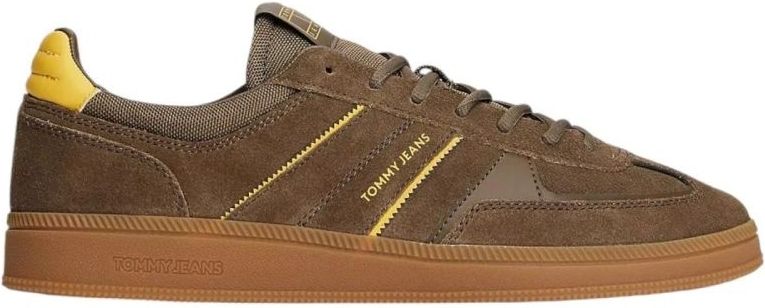 TOMMY JEANS - THE GREENWICH EDGE SUEDE - Sneakers - Olijf