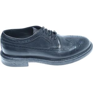 Moma, Heren, Schoenen, Zwart, Maat: 42 1/2 EU Leer,