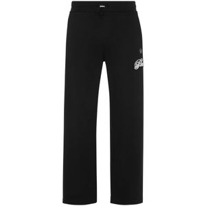 Philipp Plein, Heren, Broeken, Zwart, Maat: S