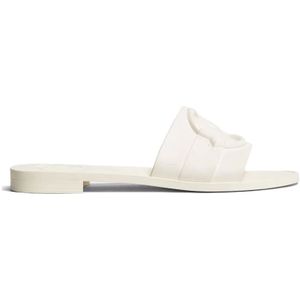 Moncler - Slides - Wit - Dames