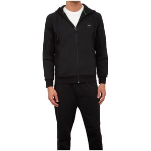 Hugo, Heren, Sweatshirts & Hoodies, Zwart, Maat: S Katoen,