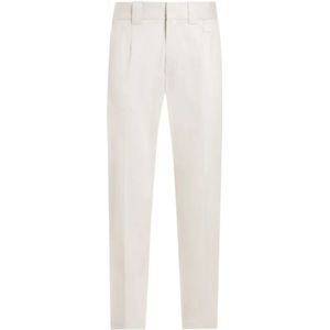 Dolce & Gabbana, Heren, Broeken, Beige, Maat: XL