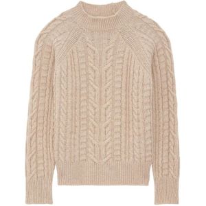 Ines de la Fressange Paris, Dames, Truien, Beige, Maat: S Wol,