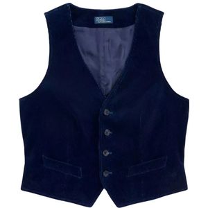 Ralph Lauren, Dames, Jassen, Blauw, Maat: S Katoen,