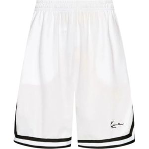 Karl Kani, Heren, Korte broeken, Wit, Maat: M Poliester,