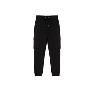Balmain Sweatpants met logo , Black , Heren , Maat: L