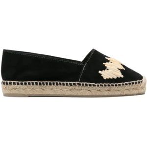 Castañer, Dames, Schoenen, Zwart, Maat: 37 EU Leer,