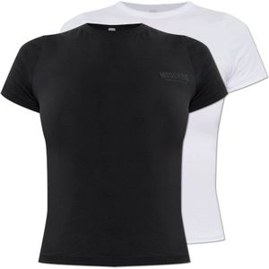 Moschino, Dames, Tops, Veelkleurig, Maat: S Tweed,