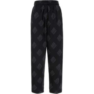 Giorgio Armani, Dames, Broeken, Veelkleurig, Maat: 2XS Zijde,