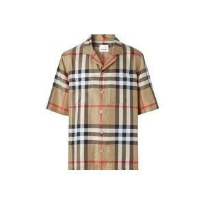 Burberry Stijlvolle Shirt A7028 , Multicolor , Heren , Maat: L