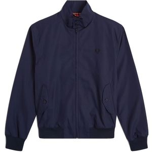 Fred Perry, Heren, Jassen, Blauw, Maat: M Katoen,