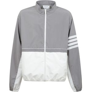 Thom Browne, Heren, Jassen, Veelkleurig, Maat: L Poliester,