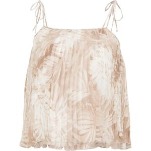 Ermanno Scervino, Dames, Tops, Beige, Maat: XS Poliester,