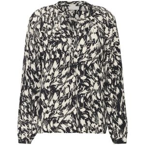 Kaffe, Dames, Blouses & Shirts, Veelkleurig, Maat: M