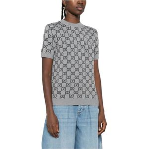 Gucci, Dames, Truien, Grijs, Maat: M