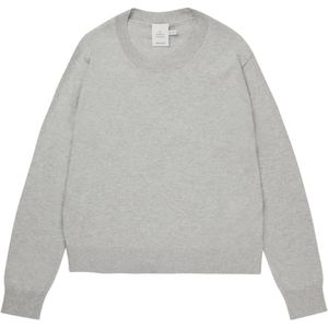 Munthe, Dames, Sweatshirts & Hoodies, Grijs, Maat: L Katoen,