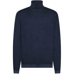 Sun68, Heren, Truien, Blauw, Maat: M Wol,