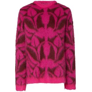 La DoubleJ, Dames, Truien, Roze, Maat: L Wol,