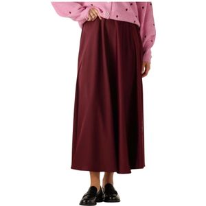 Y.a.s, Dames, Rokken, Rood, Maat: S Poliester,