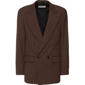 Dries Van Noten, Heren, Jassen, Bruin, Maat: M