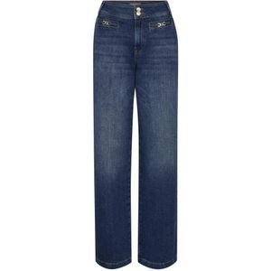 MOS Mosh, Dames, Jeans, Blauw, Maat: W27