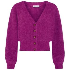 Fabienne Chapot, Dames, Truien, Paars, Maat: S Acryl,