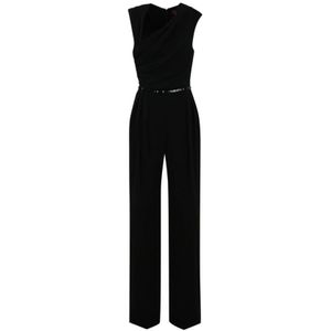 Max Mara, Dames, Jumpsuits & Playsuits, Zwart, Maat: S Poliester,