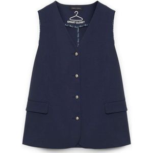 Fiorella Rubino, Dames, Jassen, Blauw, Maat: XS Katoen,